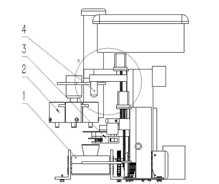 Ice cream machine peristaltic pump